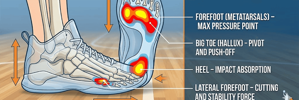 Foot Pressure Distribution and Impact Values in Different Activities