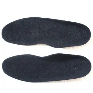 Black Elastic PU Work Insole