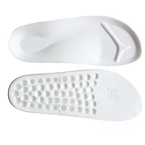 White Cushioned PU Comfortable Mid Sole