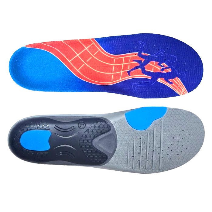 Elite Performance Multi-Density EVA Orthotic Insoles with TPU Stability Chassis