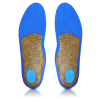 cork shell arch support ventilation high elastic eva insole for plantar fasciitis insoles