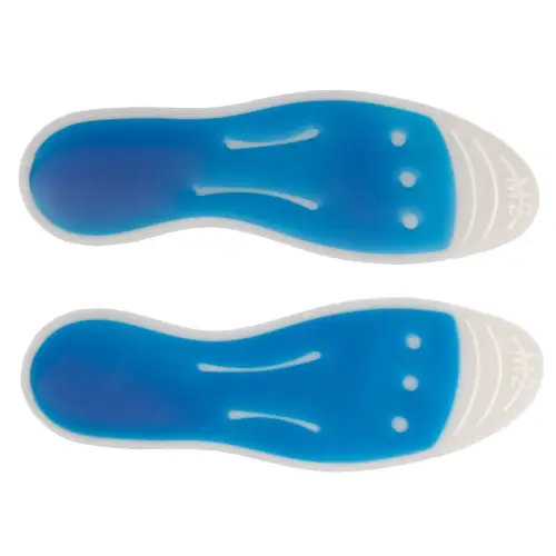Ice Blue Therapeutic Liquid Massage Gel Insoles – Dynamic Shock Absorption & Cooling Comfort