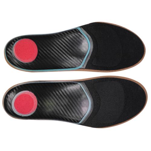Firber Carbon Arch Support Microfiber Leather Comfortable Insoles
