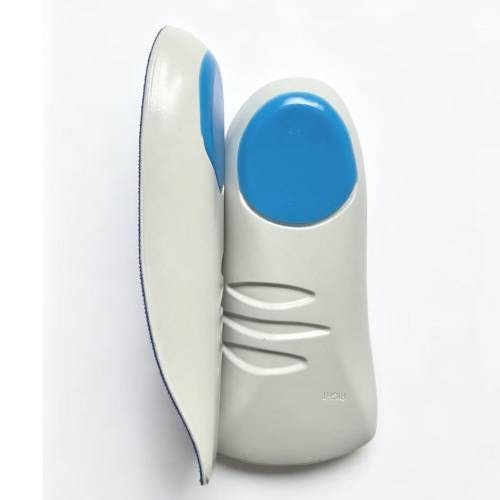 Semi-Length Arch Support PU Insole with Heel Gel for Plantar Fasciitis