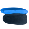 3/4 Length Rigid EVA Orthotic Insoles with Shore C 60 Arch Support and Velvet Surface for Plantar Fasciitis & Heel Pain