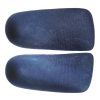 3/4 Length Rigid EVA Orthotic Insoles with Shore C 60 Arch Support and Velvet Surface for Plantar Fasciitis & Heel Pain