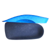 3/4 Length Rigid EVA Orthotic Insoles with Shore C 60 Arch Support and Velvet Surface for Plantar Fasciitis & Heel Pain
