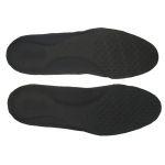 Black Breathable Full Length Massage PU Working Insole