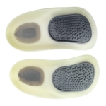Semi Length Flexible Arch Support Orthotic Insole for Plantar Fasciitis