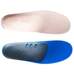 Carbon Fiber Flexible Arch Support Poron Orthopedic Insoles for Plantar Fasciits