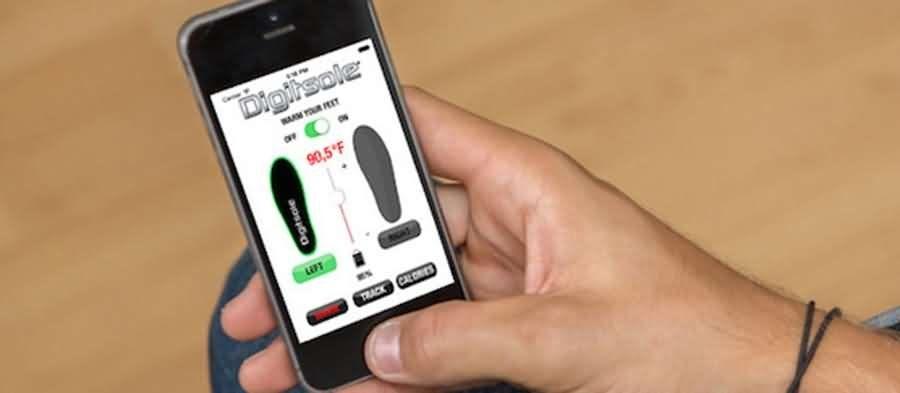 You Can Control The Temperature of This Shoe Insole With Your Smartphone