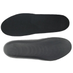 Comfortable Black Thick PU Working Insole